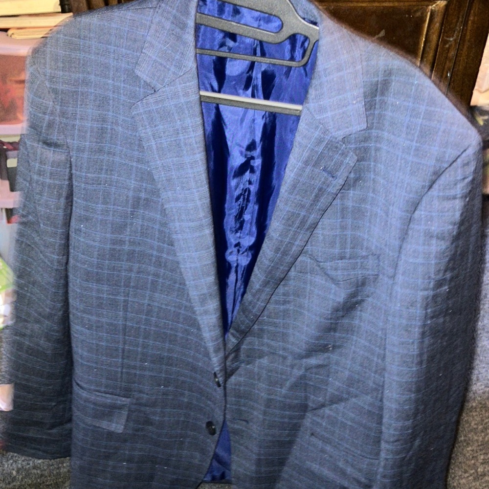 Blue men’s blazer
